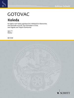 Gotovac, J: Koleda op. 11