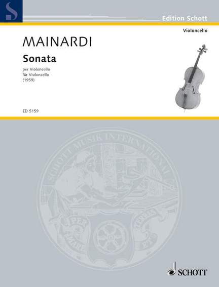 Mainardi, E: Sonata per Violoncello