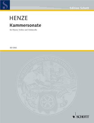 Henze, H W: Kammersonate