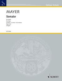 Mayer, P J: Sonate G minor op. 3/6