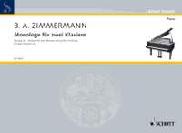 Zimmermann, B A: Monologe