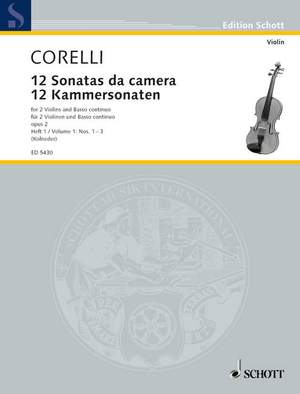 Corelli, A: Twelve Chamber Sonatas op. 2