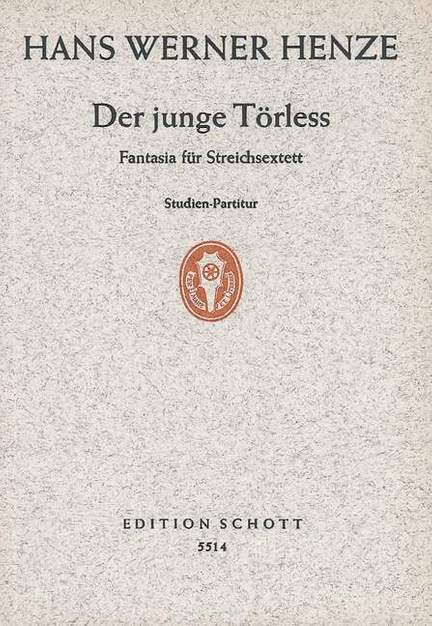 Henze, H W: Der junge Törless