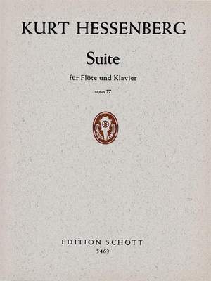 Hessenberg, K: Suite op. 77