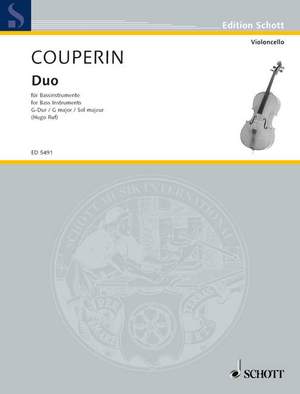 Couperin, F: Duo G-Dur G major