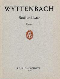 Wyttenbach, J: Sutil und Laar