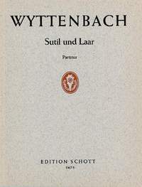 Wyttenbach, J: Sutil und Laar