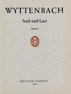 Wyttenbach, J: Sutil und Laar