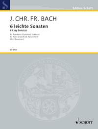 Bach, J C F: Six easy Sonatas