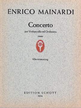 Mainardi, E: Concerto