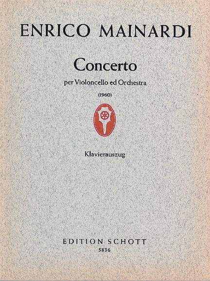 Mainardi, E: Concerto