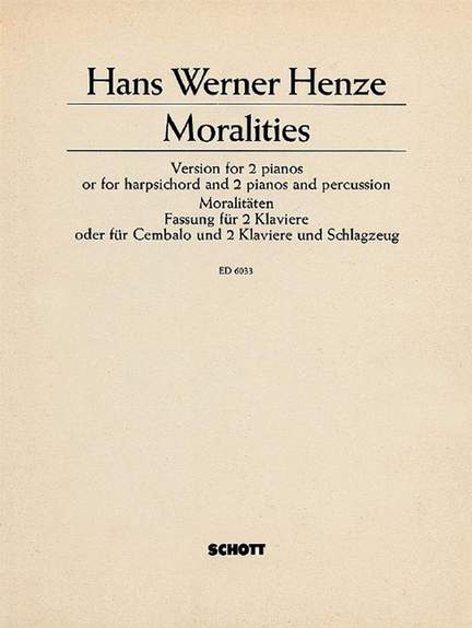 Henze, H W: Moralities