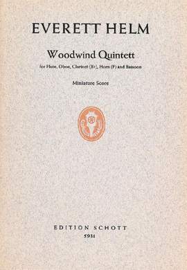 Helm, E: Holzbläser-Quintett