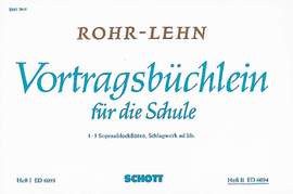 Vortragsbüchlein für die Schule Vol. 1
