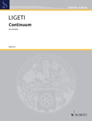 Ligeti, G: Continuum