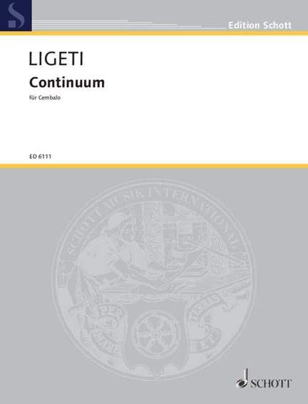 Ligeti, G: Continuum
