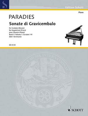 Paradisi, P D: Sonatas for Harpsichord Vol. 1