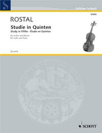 Rostal, M: Studie in Quinten