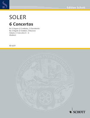Soler, A: VI Conciertos de dos Organos obligados Vol. 2