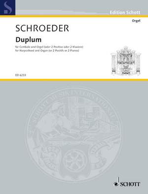 Schroeder, H: Duplum