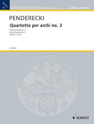 Penderecki, K: Quartetto per archi no. 2