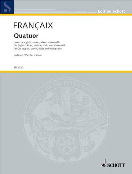 Françaix, J: Quartet
