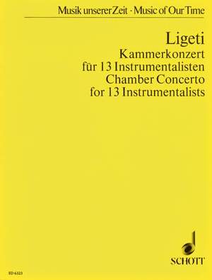 Ligeti, G: Chamber Concerto