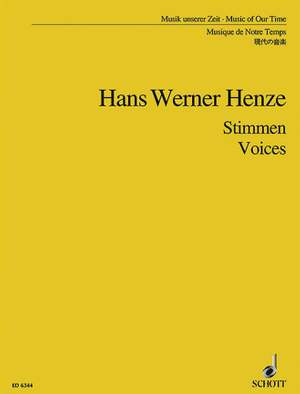 Henze, H W: Voices – Stimmen