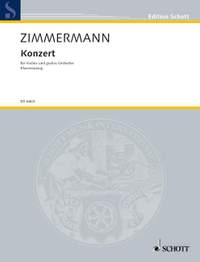 Zimmermann, B A: Violin Concerto