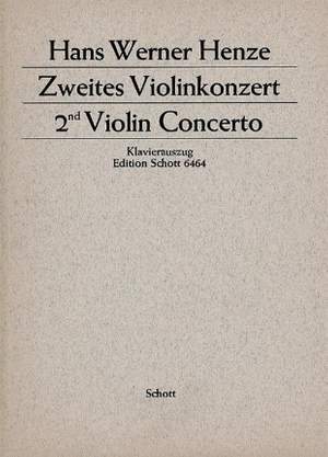 Henze, H W: 2. Violinkonzert