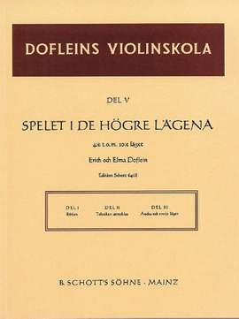 Dofleins Violinskola Vol. 5