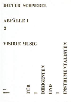 Schnebel, D: visible music I