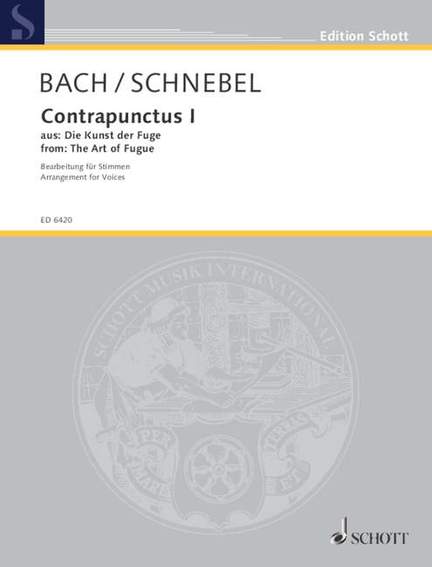 Bach, J S: Bach-Contrapuncti