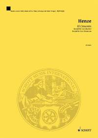 Henze, H W: El Cimarrón