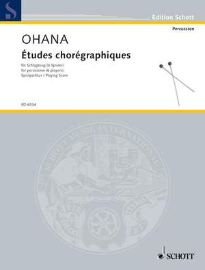 Ohana, M: Etudes choréographiques