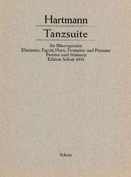 Hartmann, K A: Dance Suite