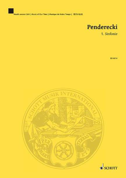 Penderecki, K: 1. Symphony