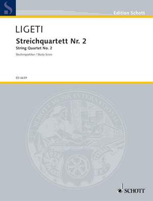 Ligeti, G: String quartet No. 2