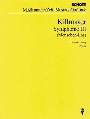 Killmayer, W: Symphony III