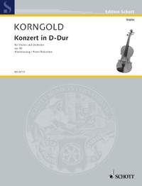 Korngold, E W: Concerto in D major op. 35