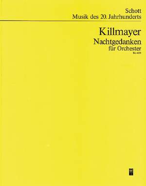 Killmayer, W: Night thoughts