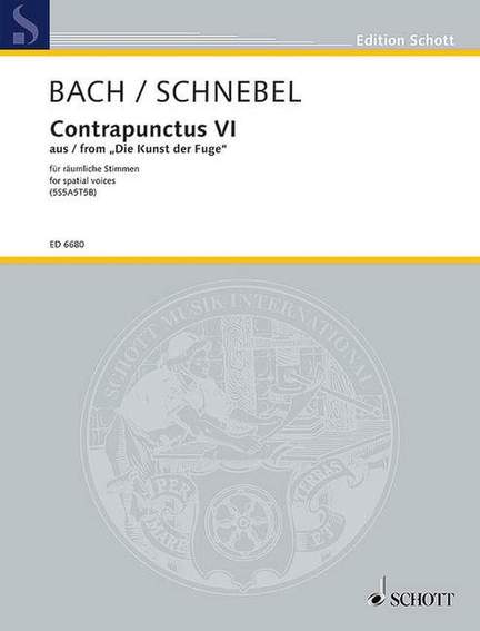 Bach, J S: Bach-Contrapuncti
