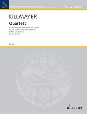 Killmayer, W: Quartet