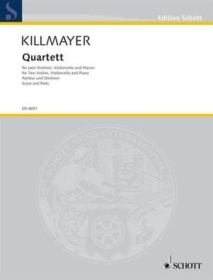 Killmayer, W: Quartett