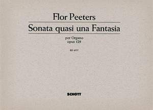 Peeters, F: Sonata quasi una Fantasia op. 129