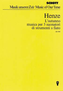 Henze, H W: L'autunno