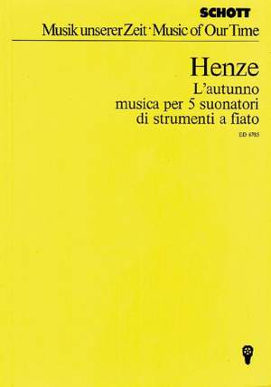 Henze, H W: L'autunno