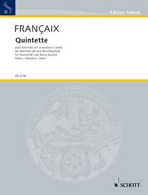 Françaix, J: Quintet