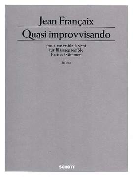 Françaix, J: Quasi improvvisando