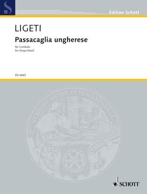 Ligeti, G: Passacaglia ungherese